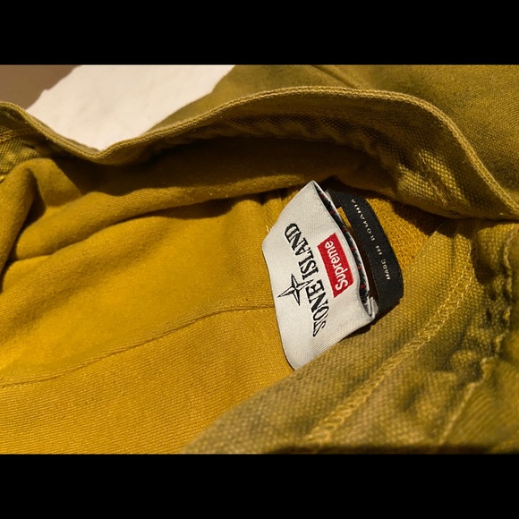 Supreme x Stone Island Olive hooded - Picture 3 of 3